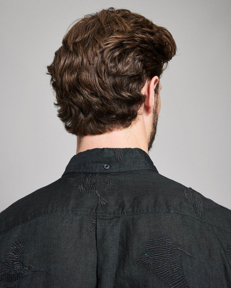 Embroidered Pelican Tuscumbia Shirt Button Down