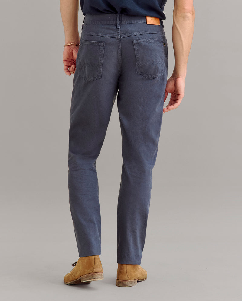 Cotton Linen 5 Pocket Pant
