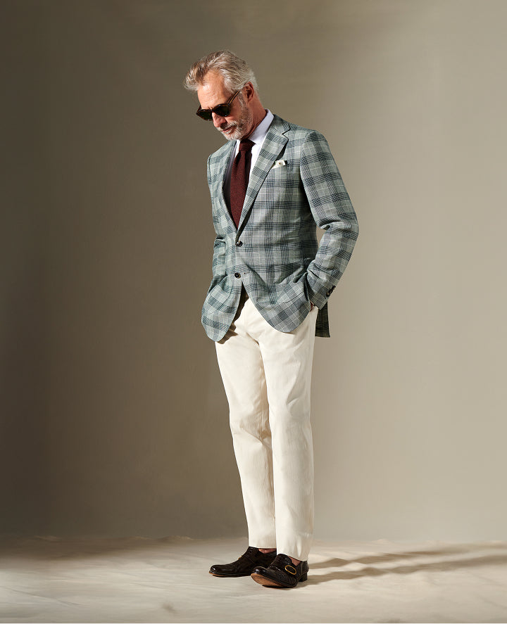 Single Breasted, Notch Lapel, Patch Pockets