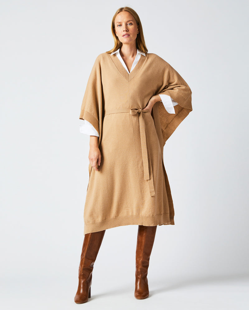 Poncho Sweater Dress