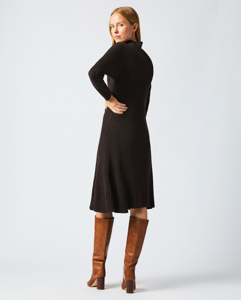 Turtleneck Sweater Dress