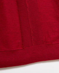 Wool Cashmere V Neck Dolman