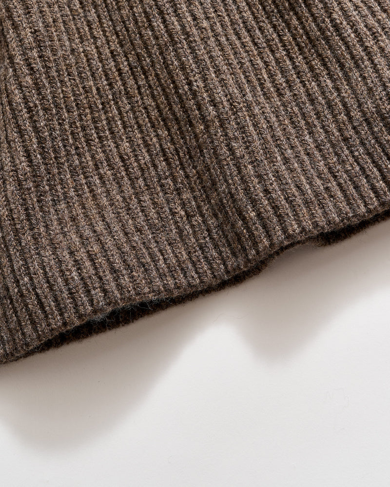 Straight Rib Sweater Skirt