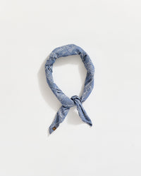Melange Shrimp Boat Bandana in Dark Denim