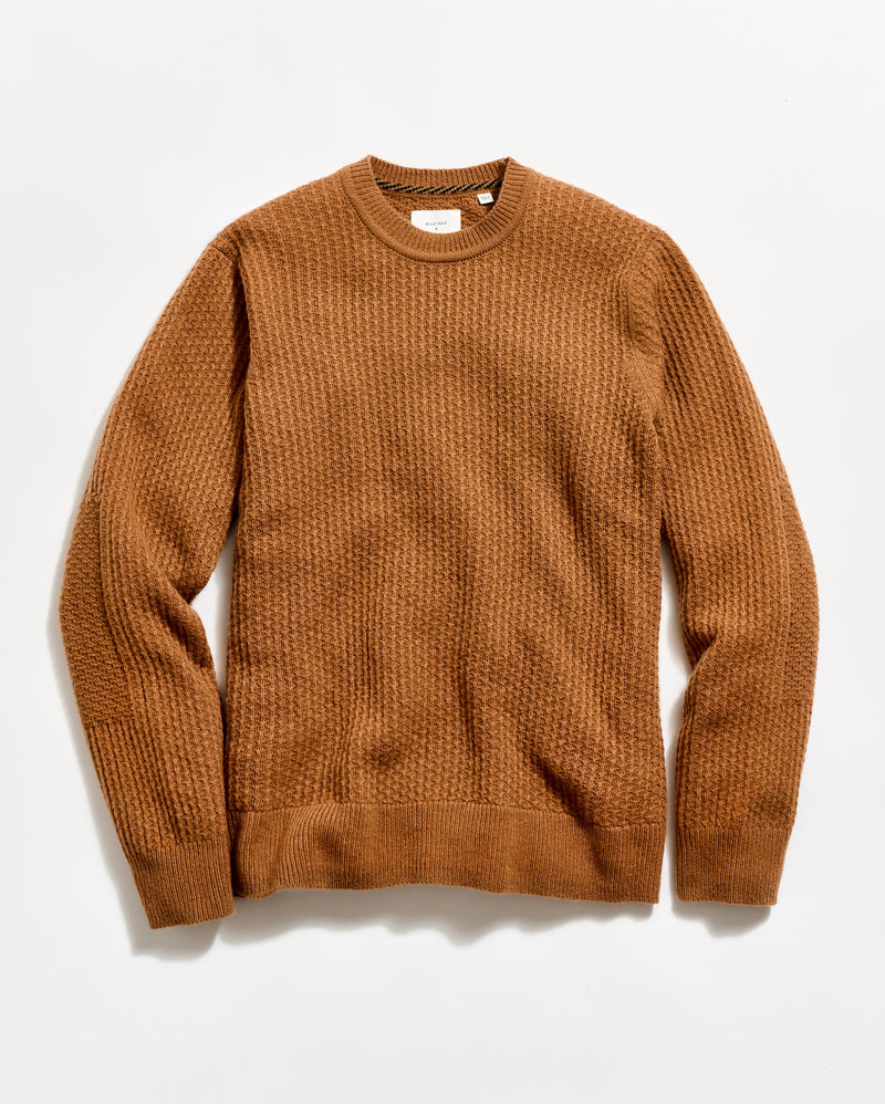 Textured Cashmere Crew