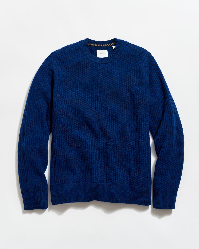 Textured Cashmere Crew