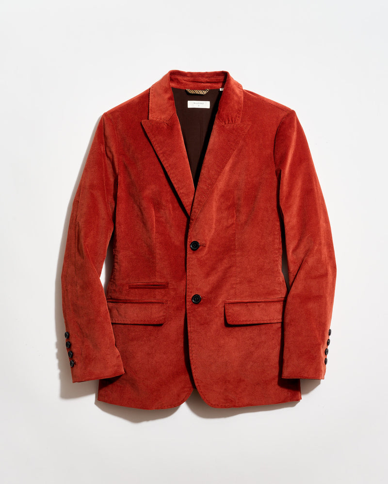 Velvet Twill Blazer