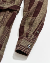 Sleeve with buttons on a white background