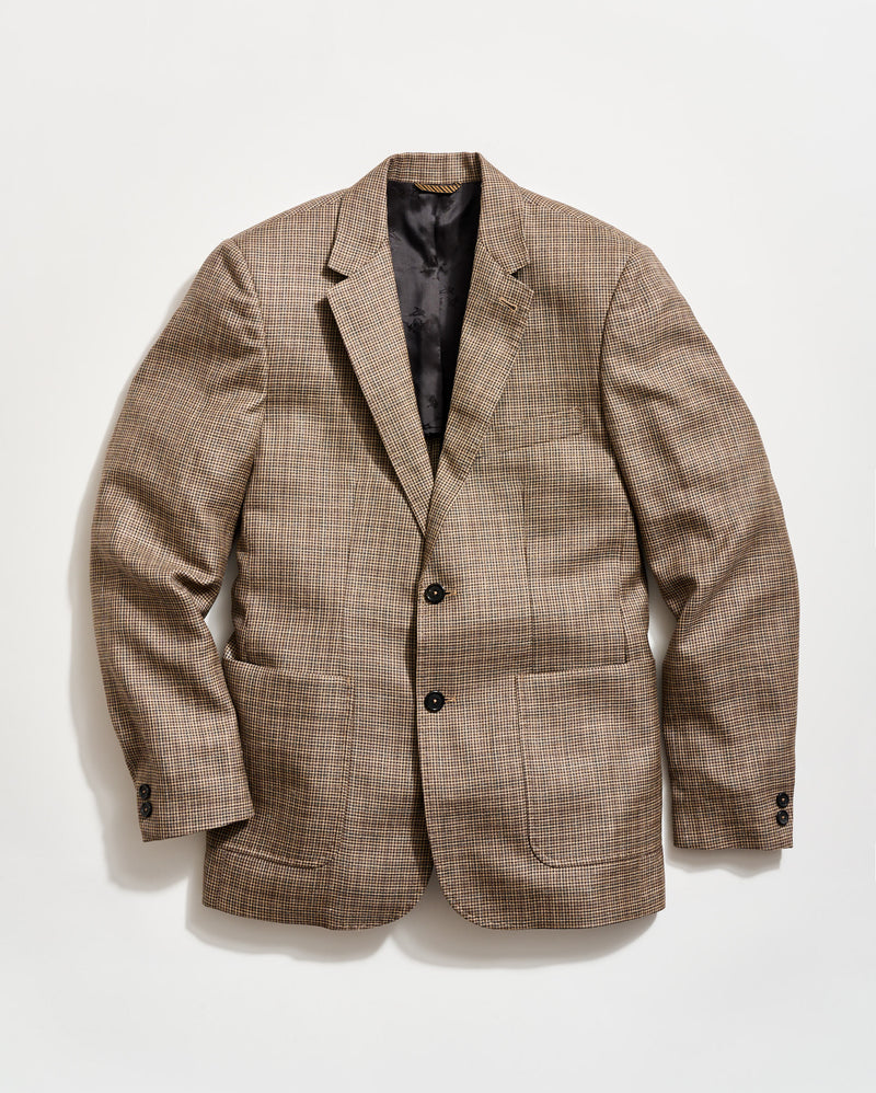 Micro Houndstooth Walton Jacket