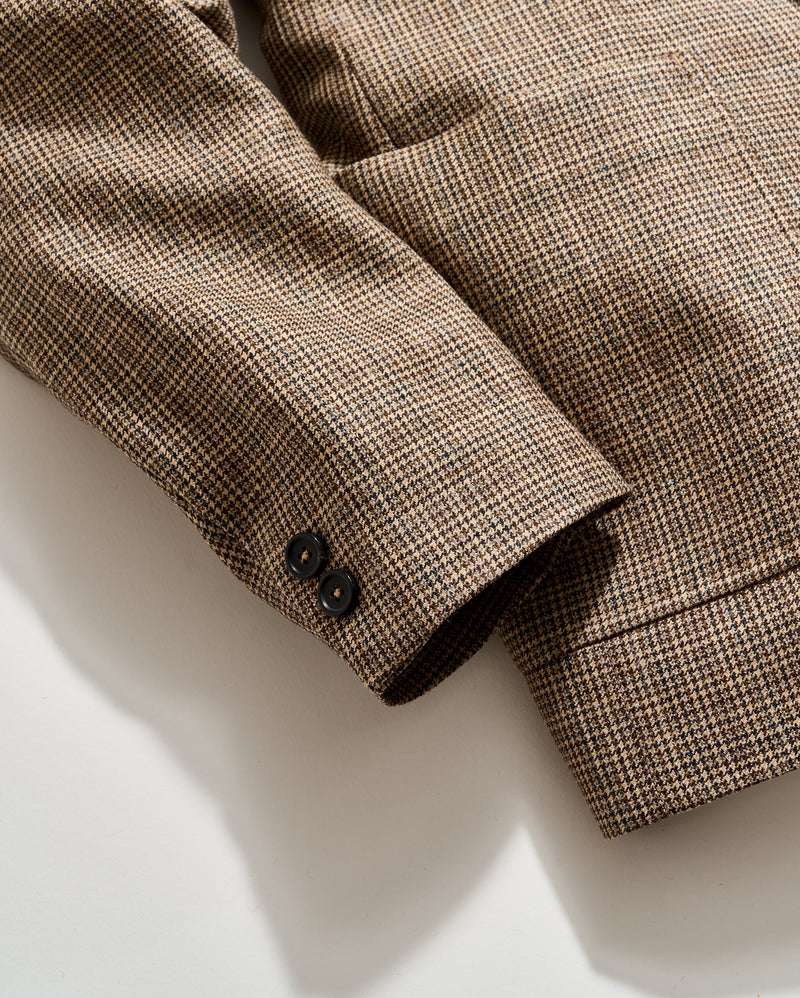 Micro Houndstooth Walton Jacket