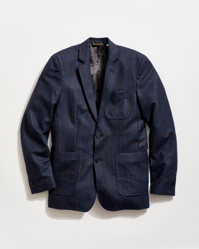 Virgin Wool Plaid Archie Jacket