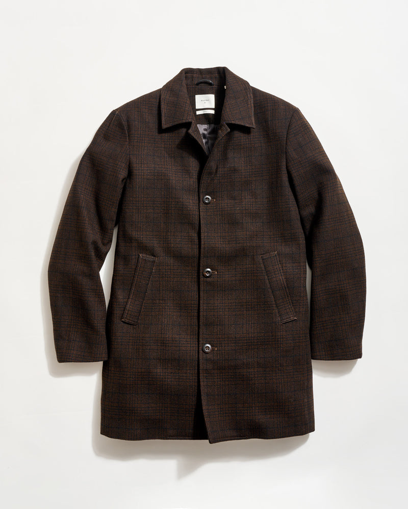 Plaid Cooper Overcoat