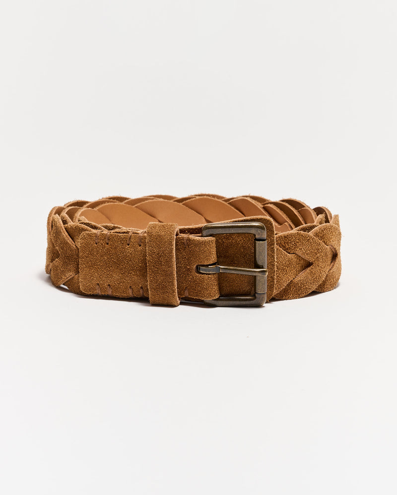 Suede Braided Belt
