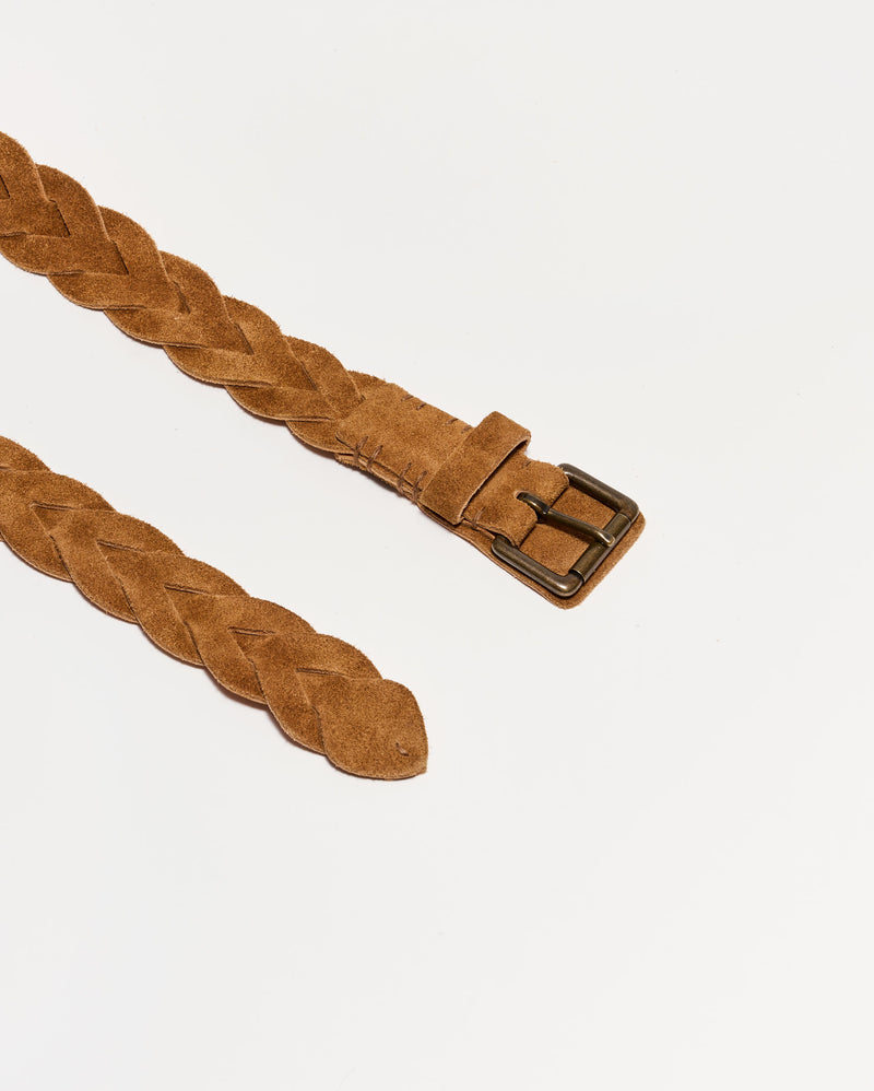 Suede Braided Belt