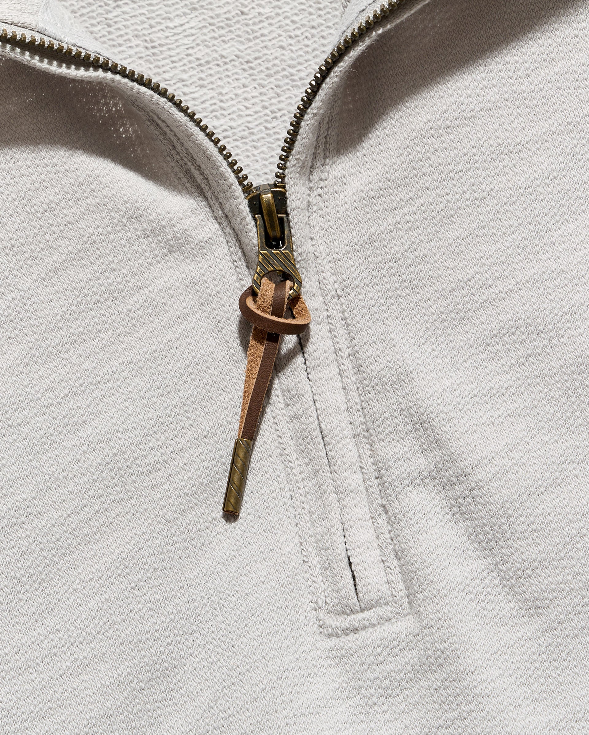 French Terry Half Zip