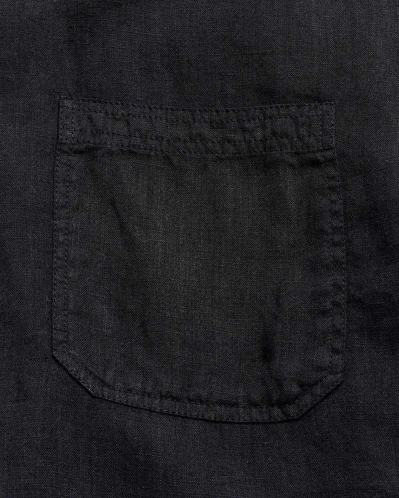 Short Sleeve Linen Tuscumbia Shirt Button Down