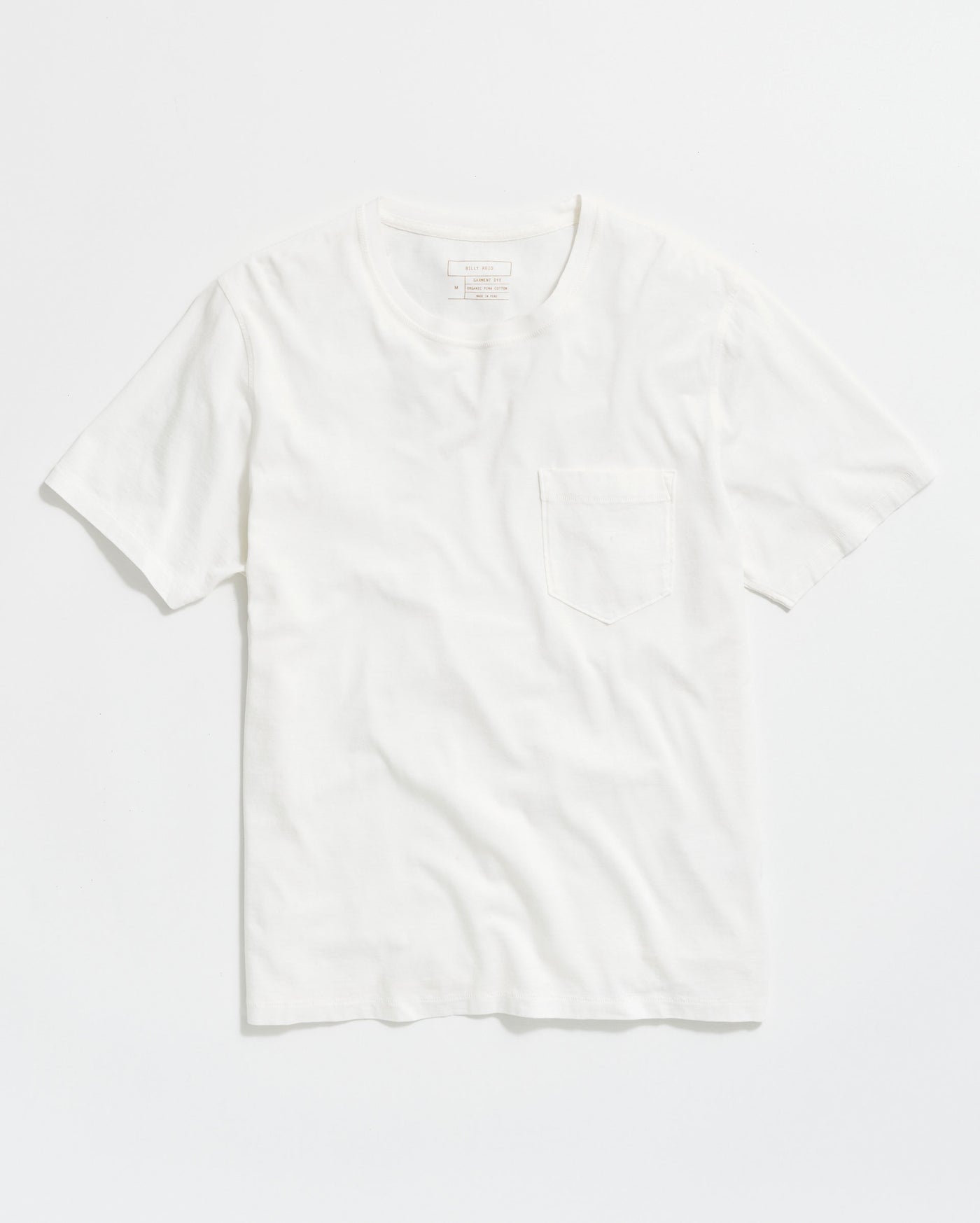 Washed Tee in White