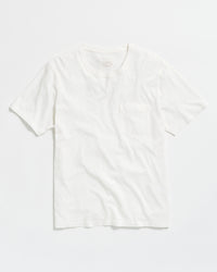 Washed Tee in White