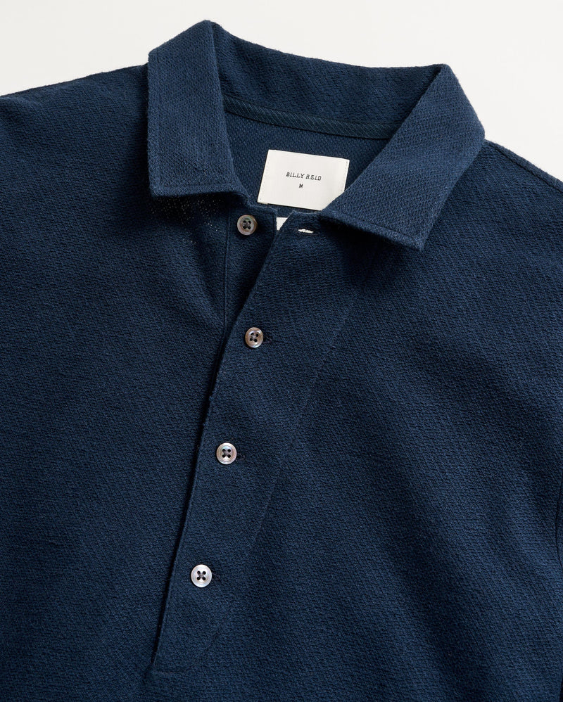 Hemp Cotton Twill Polo