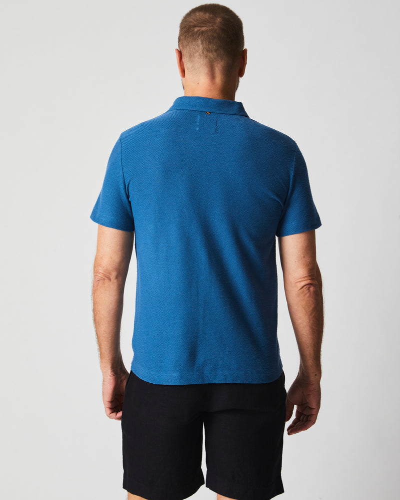 Hemp Cotton Twill Polo