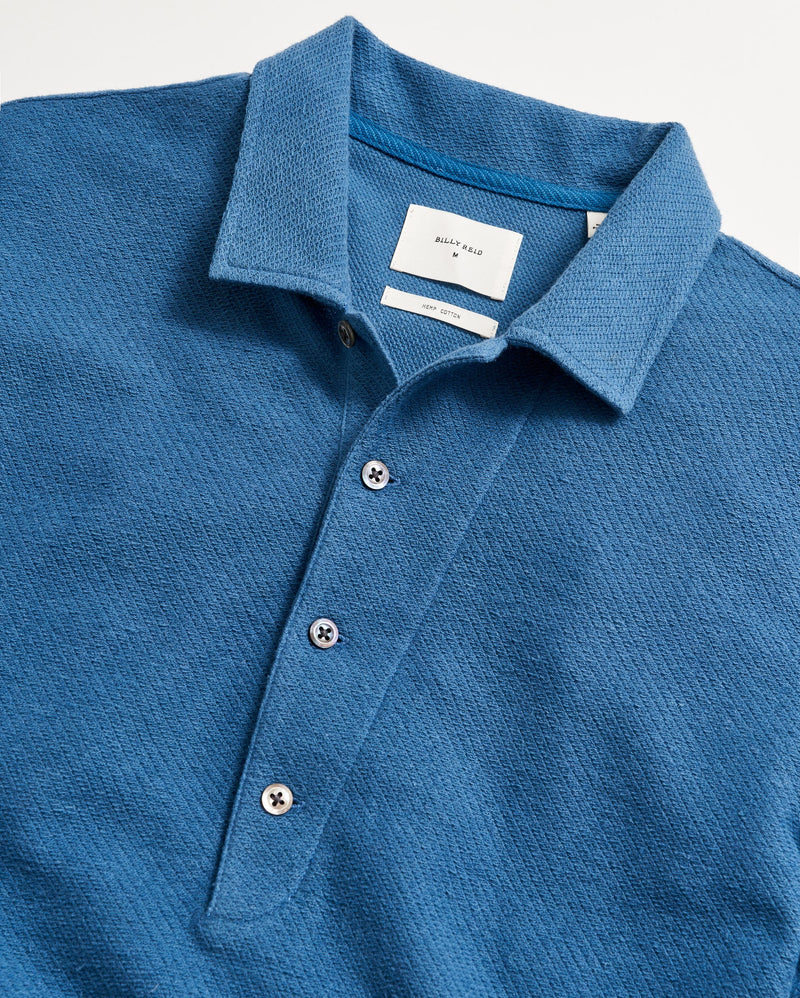 Hemp Cotton Twill Polo