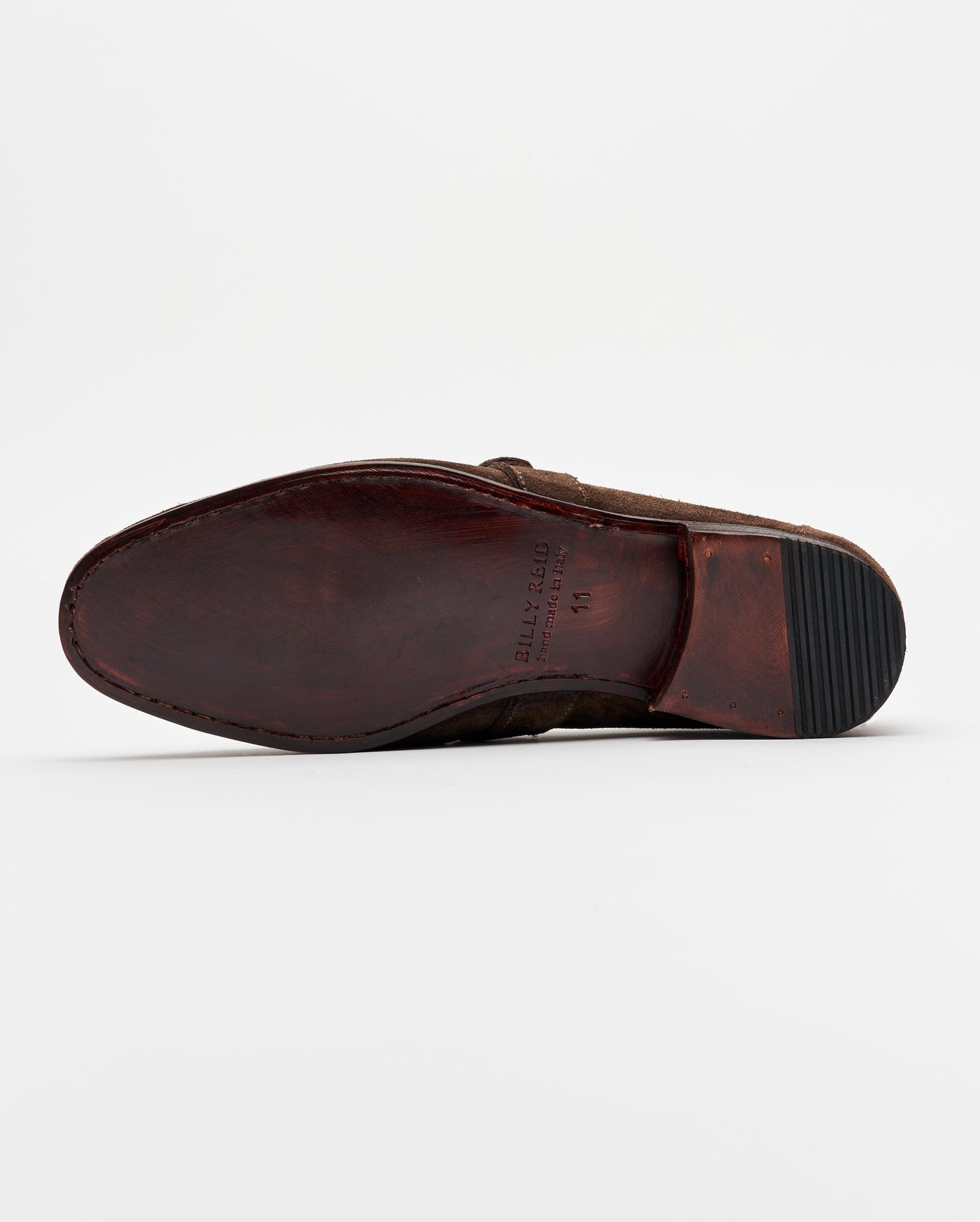 D-Ring Loafer in Olive/Brown