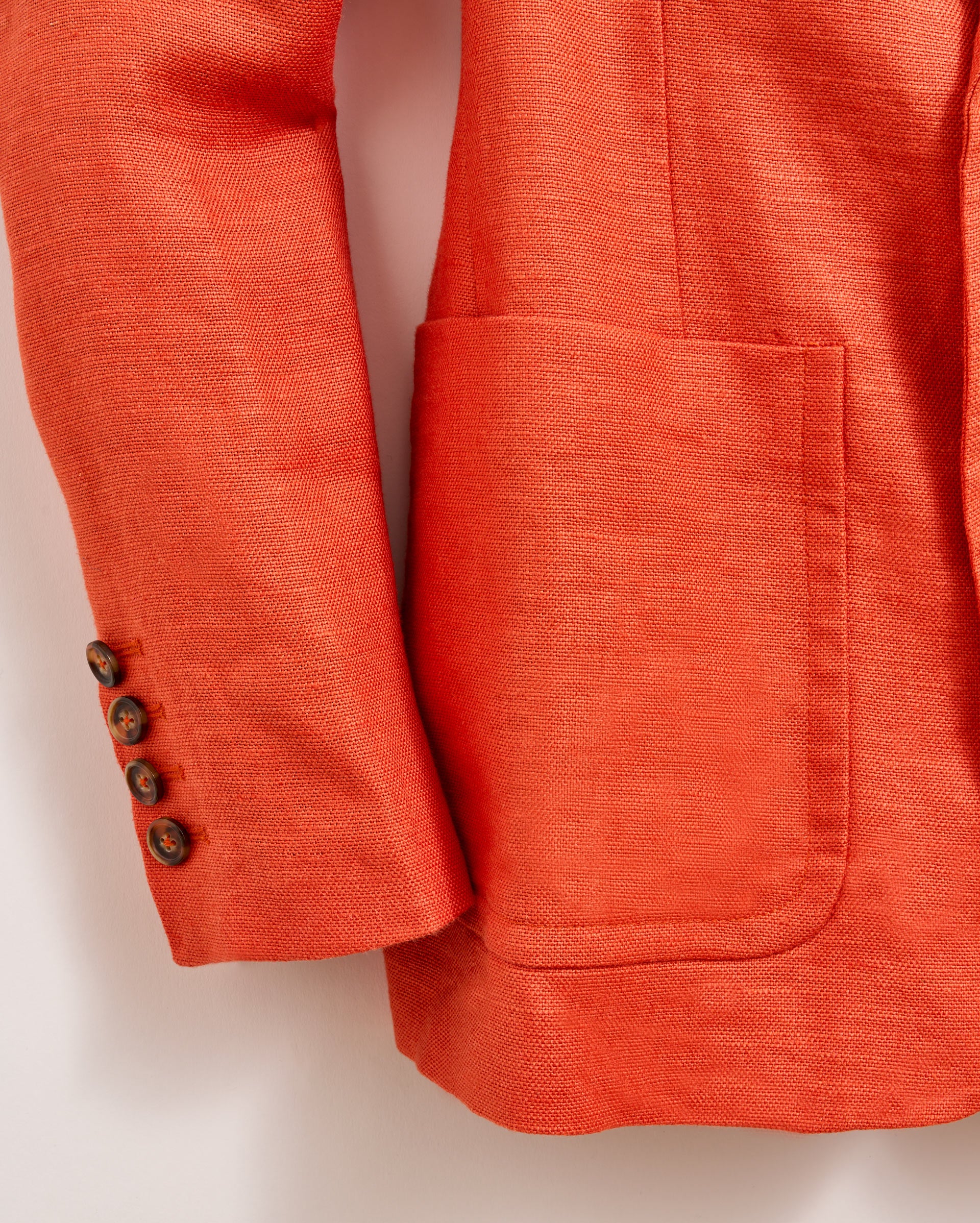 Linen Two Button Blazer