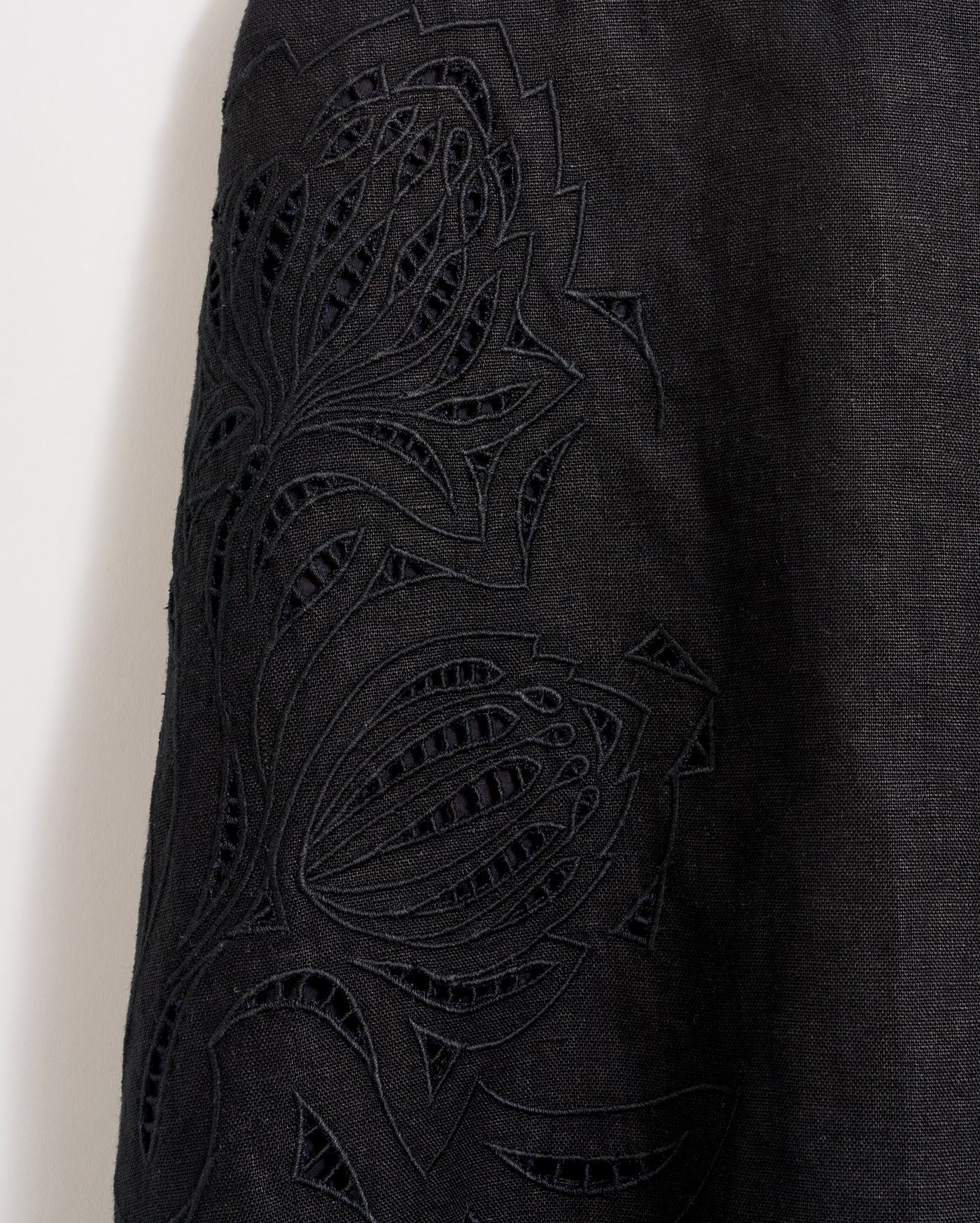 Linen Protea Eyelet Skirt