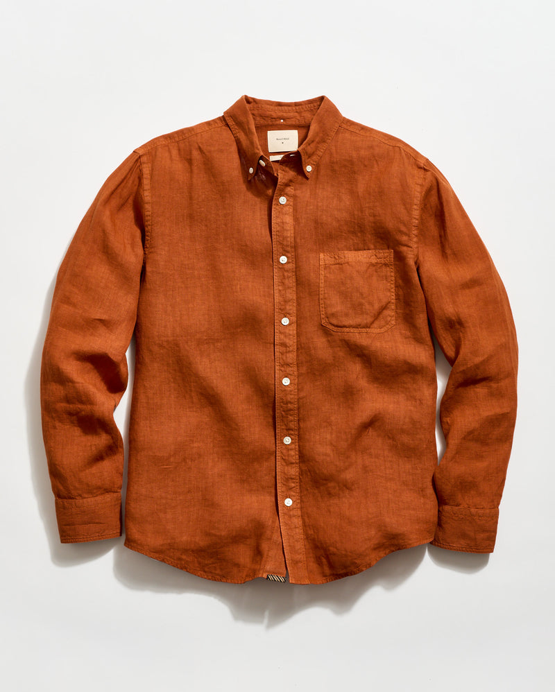 Tuscumbia Linen Shirt Button Down