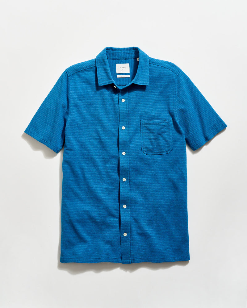Short Sleeve Textured Treme Knit Shirt