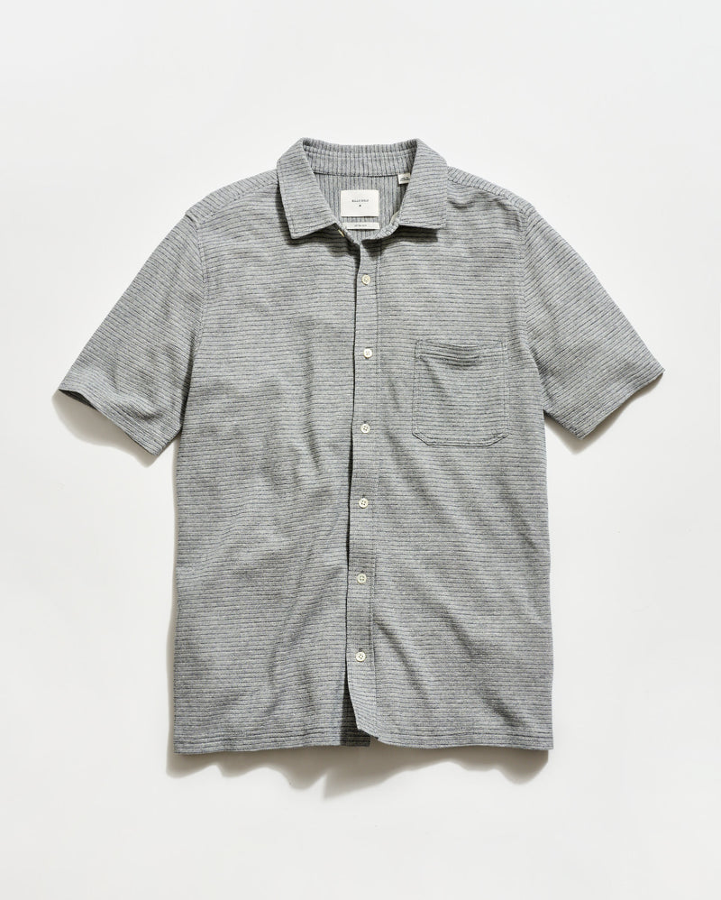 Short Sleeve Textured Treme Knit Shirt