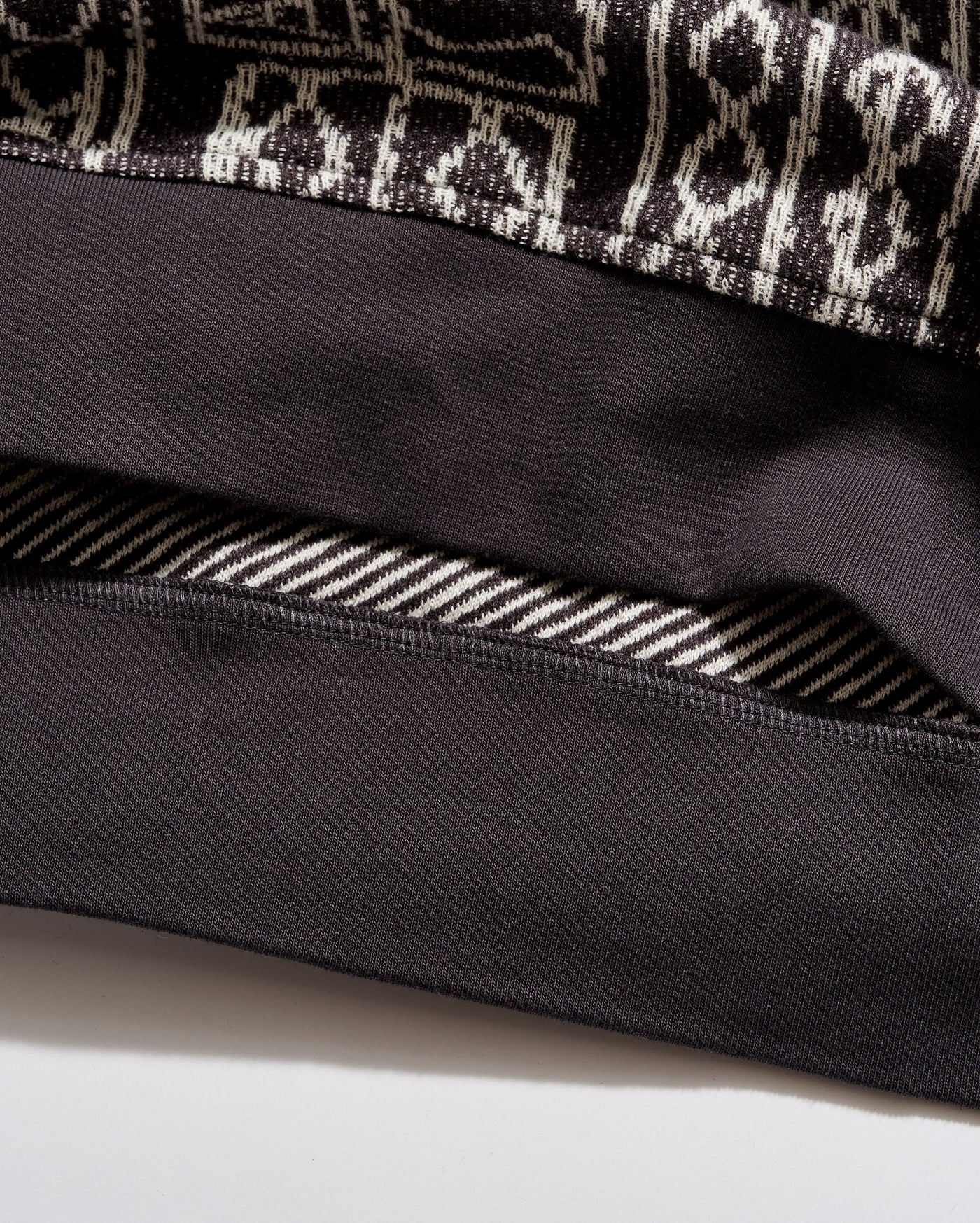 Numajiri Geo Stitch Jacquard Sweatshirt