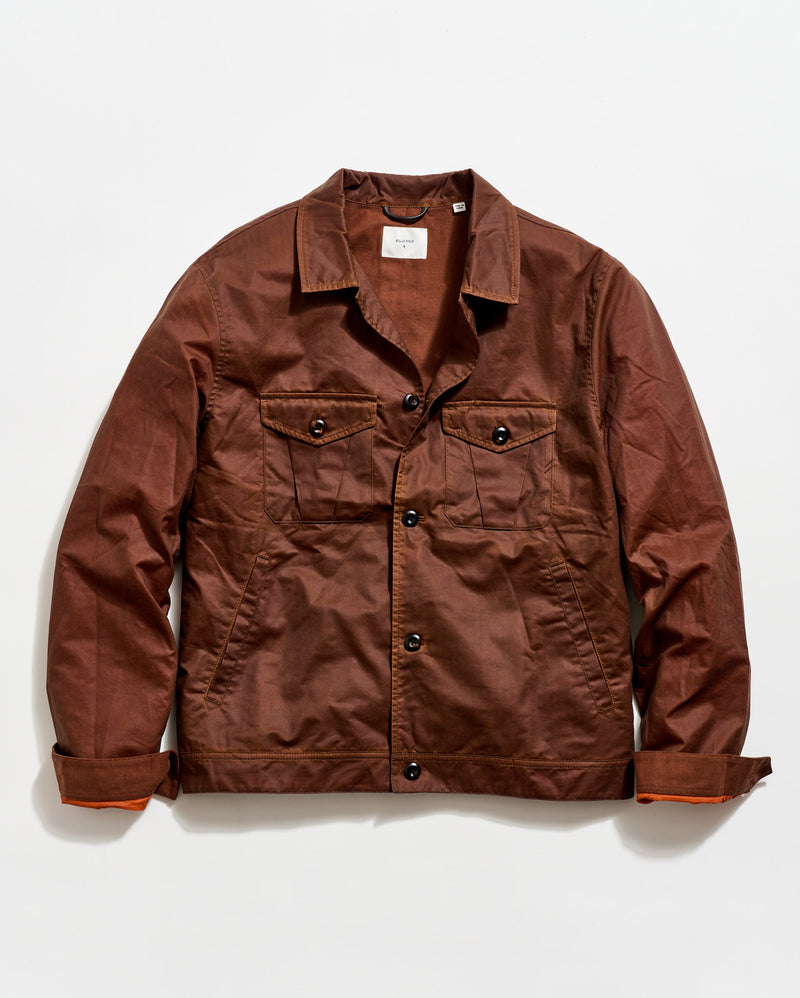 Waxed Herringbone Members Jacket