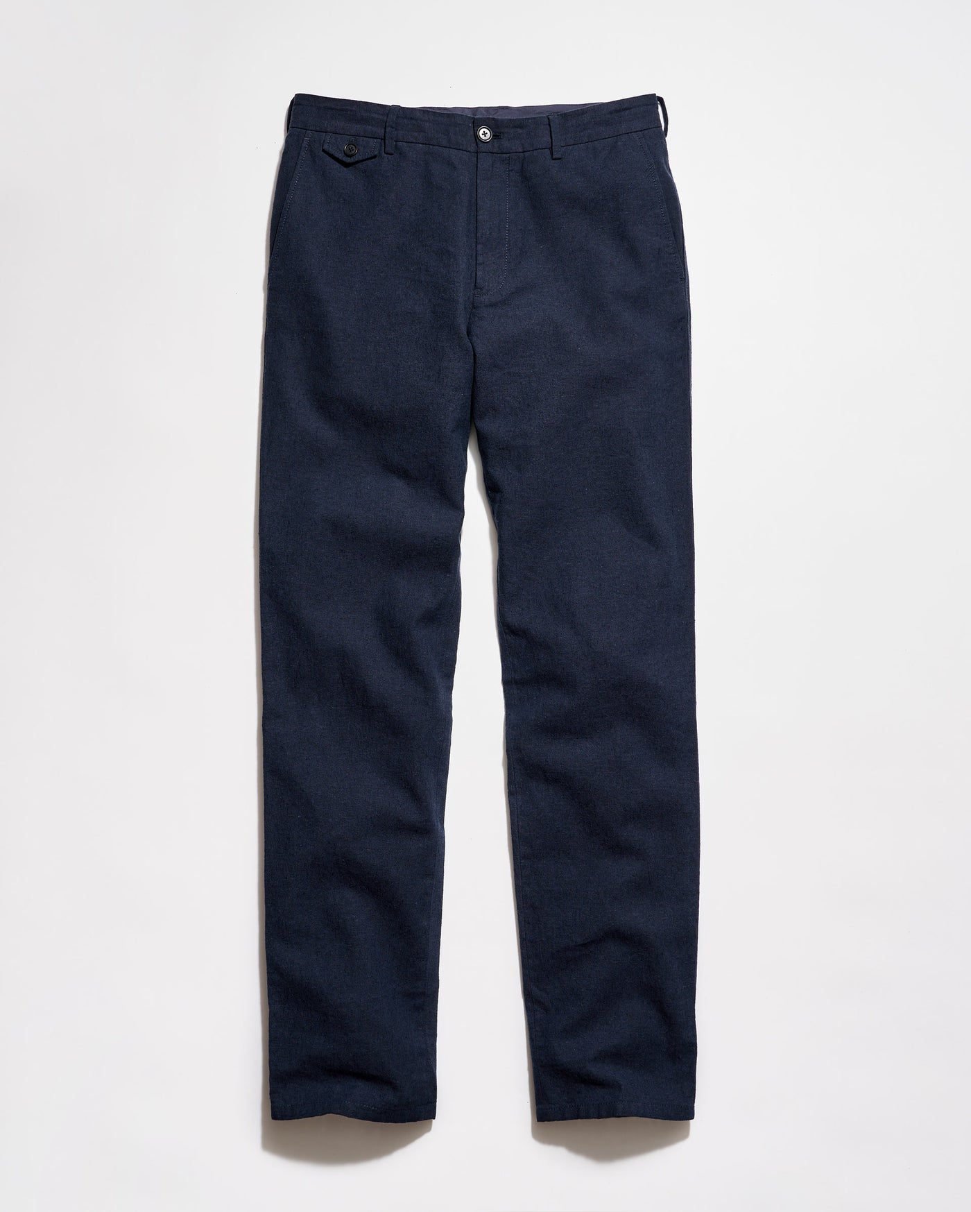 Chambray Flat Front Pant