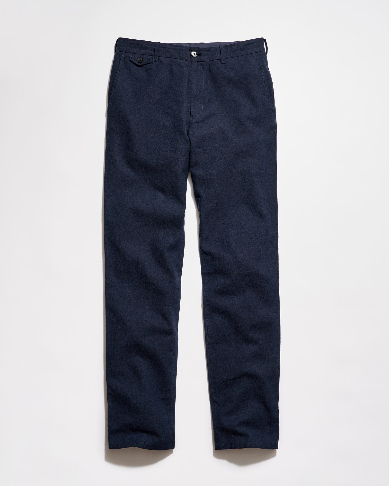 Chambray Flat Front Pant