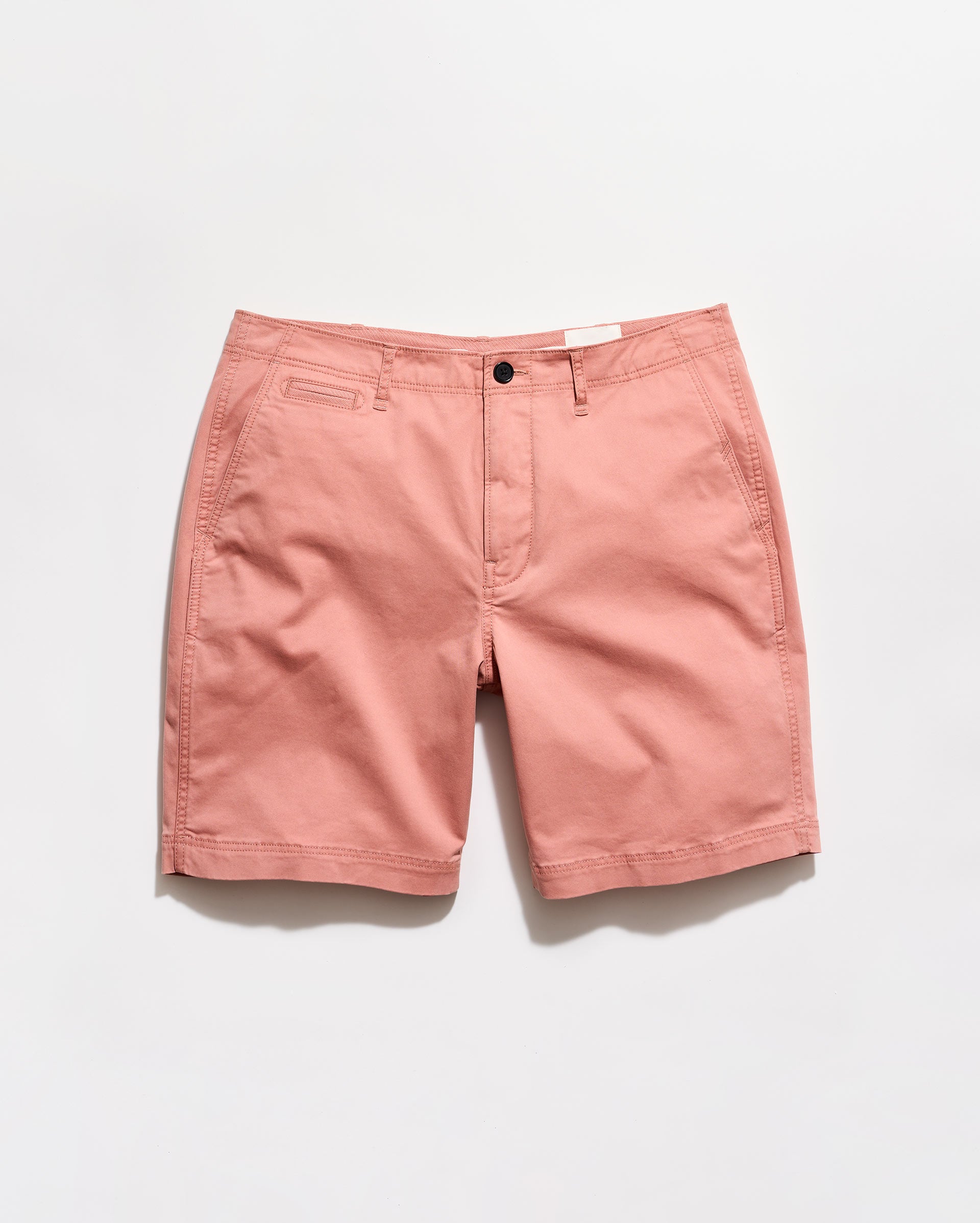 Pink shorts on a white background