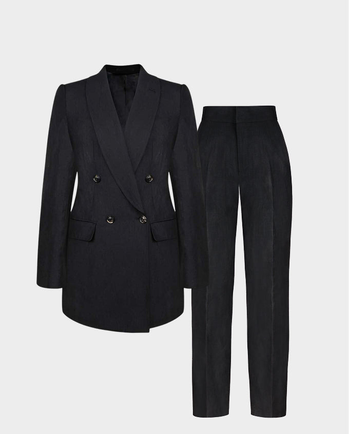 Double Breasted Jacket & Skinny Pant