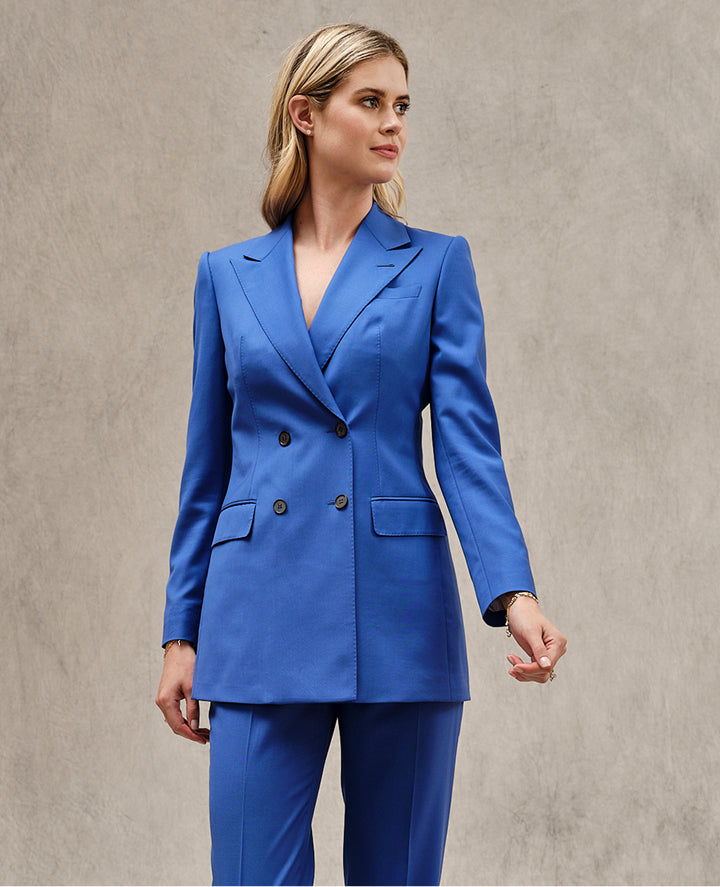 Double Breasted, Peak Lapel, Flap Pockets