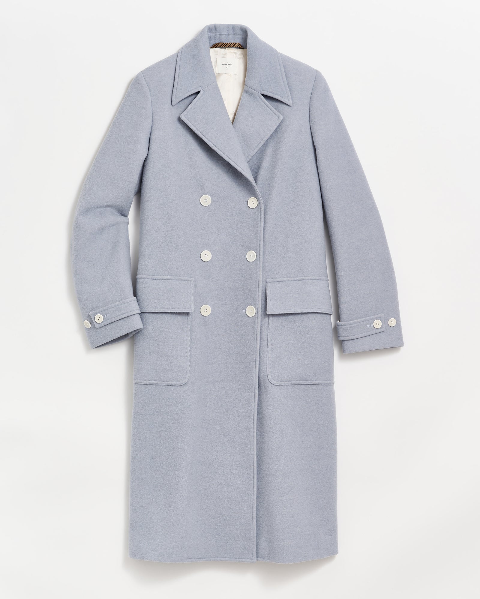 Macdougal Coat in Light Blue