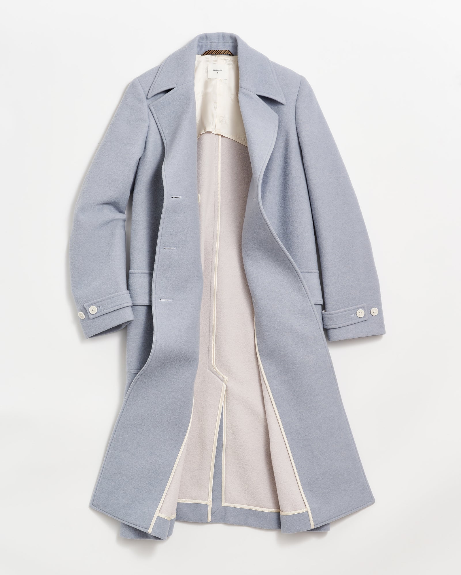 Macdougal Coat in Light Blue